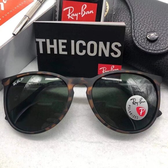 Ray-Ban 4171 Polarized Tortoiseshell 54mm - Picture 2 of 5